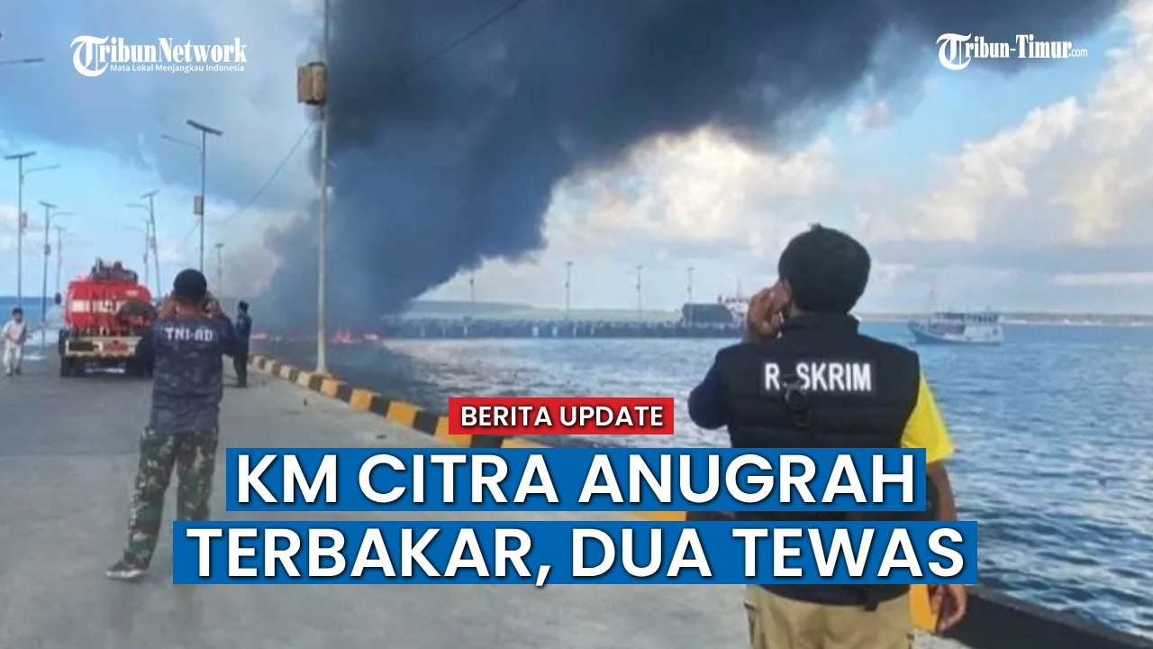 Dugaan Kebocoran Gas Picu Ledakan dan Kebakaran Kapal di Pelabuhan Rauf Rahman