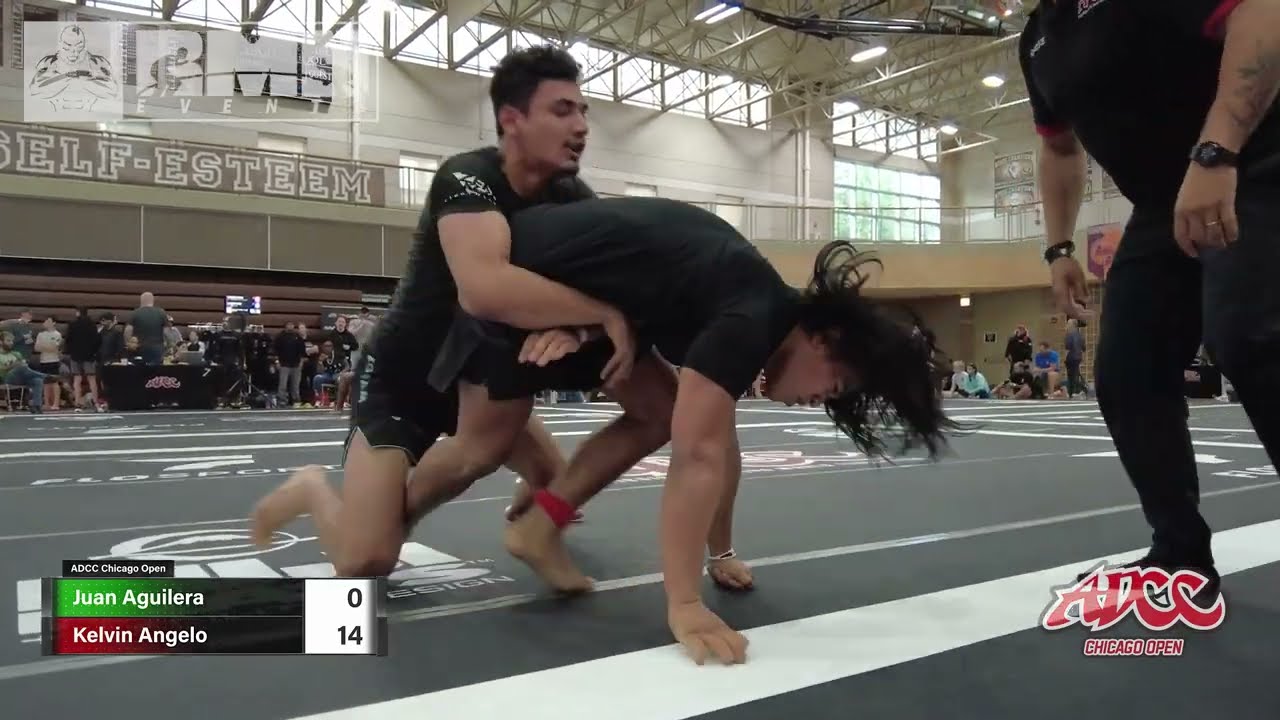 ADCC Chicago Open '23 - Juan Aguilera VS Kelvin Angelo Cupay Mens Beginner -76kg quarterfinals