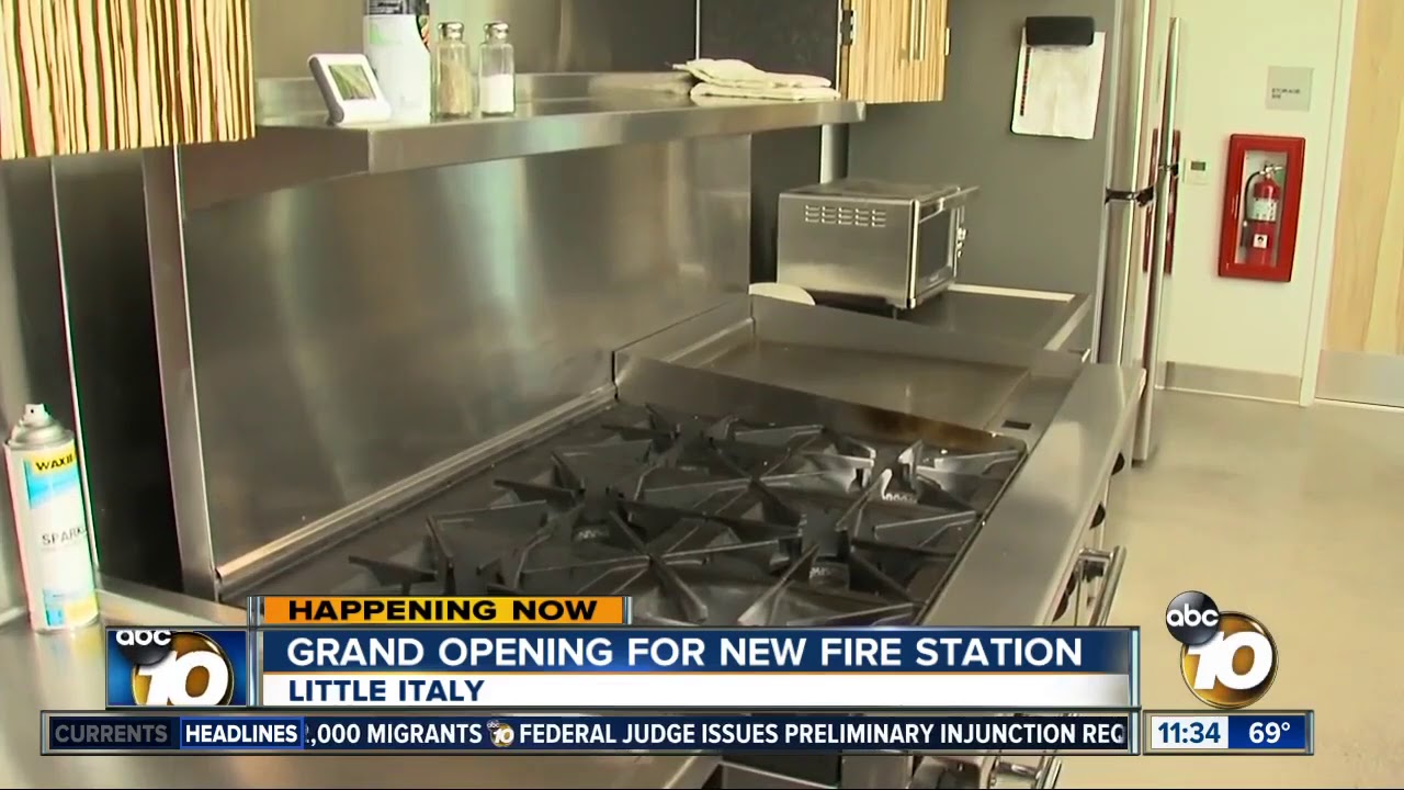 New San Diego fire station opens in Little Italy