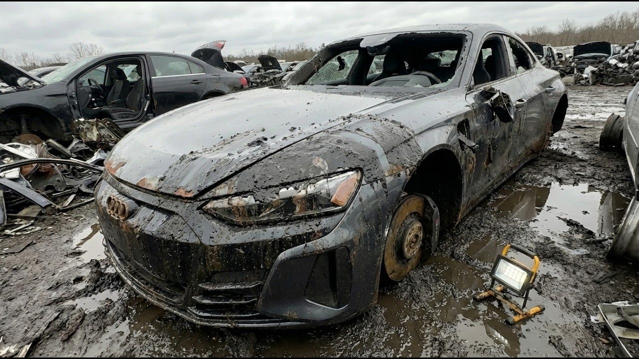 I Buried a $150k AUDI in MUD and Found SHOCKING ASMR Results