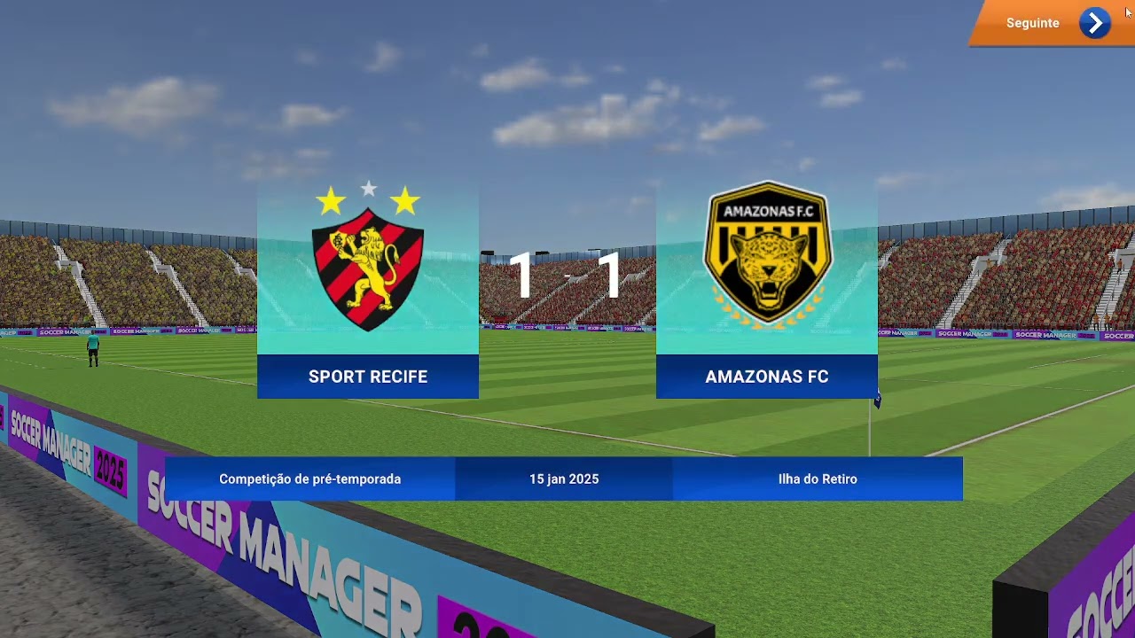 Carreira no amazonas no soccer manager 2025/ #7