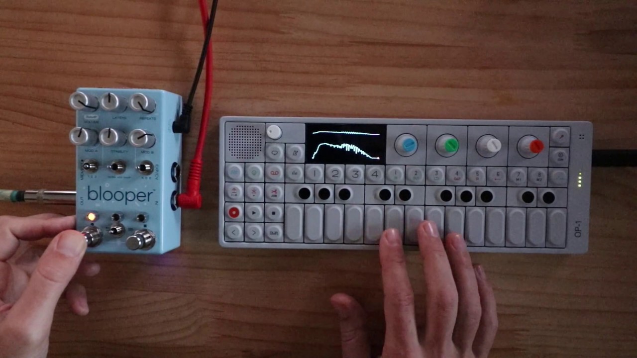 First Test w/ the Blooper Pedal from Knobs and Chase Bliss Audio