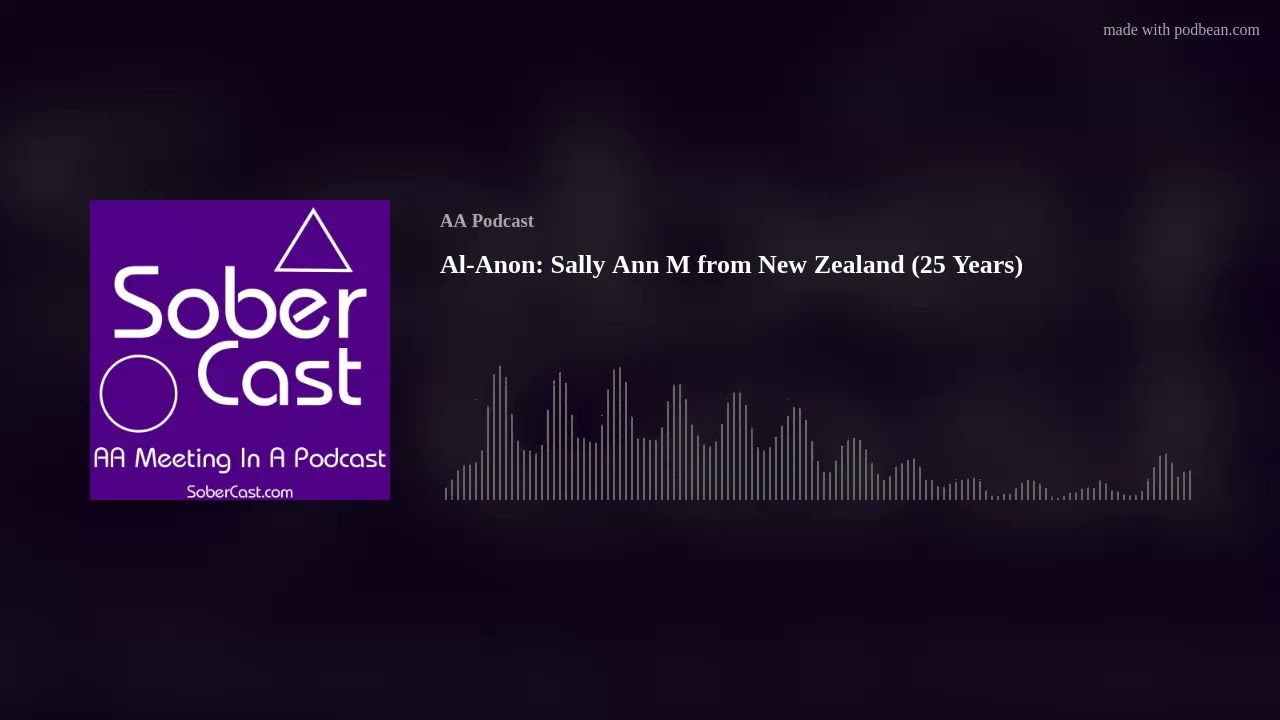 Al-Anon: Sally Ann M from New Zealand (25 Years)