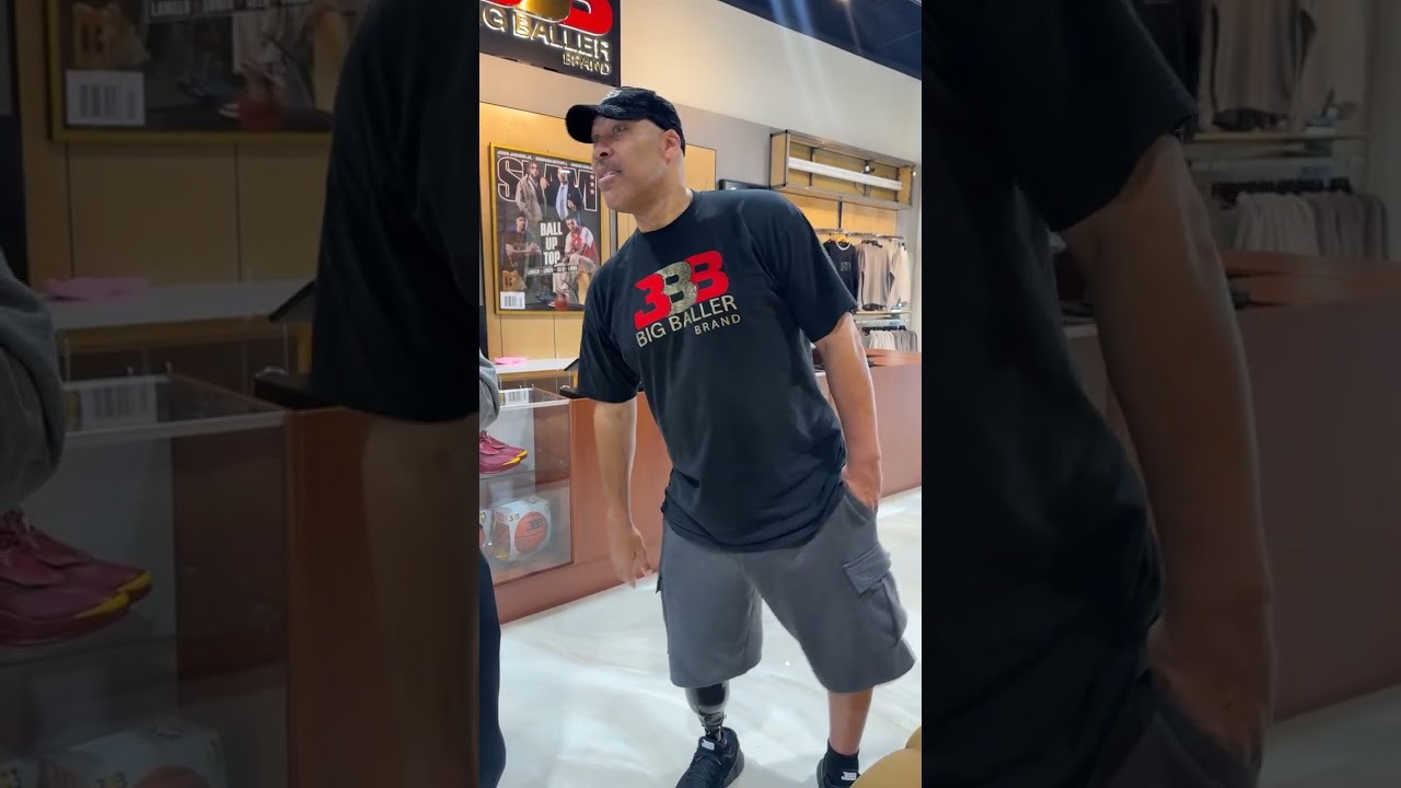 LaVar Ball Big Baller Brand Showcase