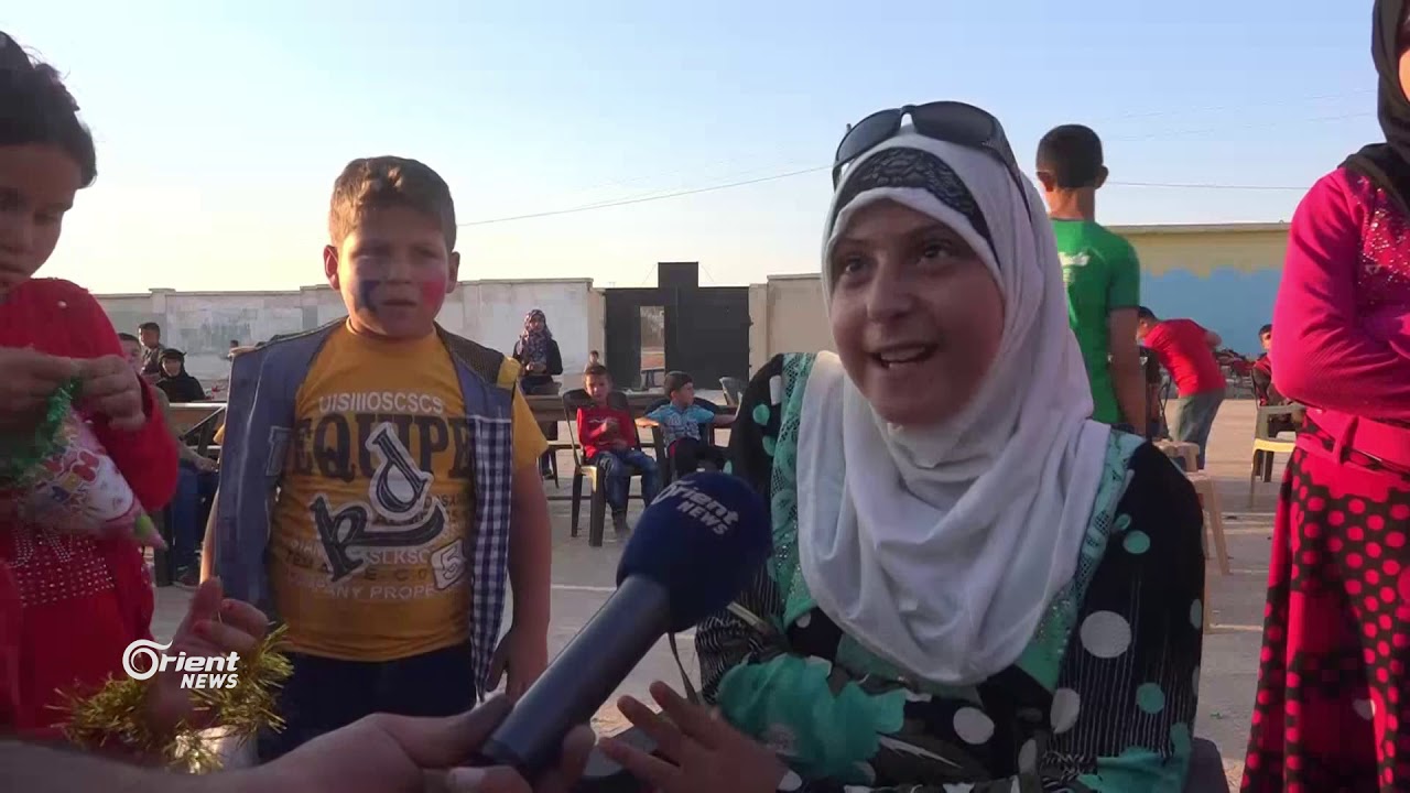 فعالية ترفيهية تستهدف ٣٠٠ طفل يتيم في بلدة الأبزمو بحلب