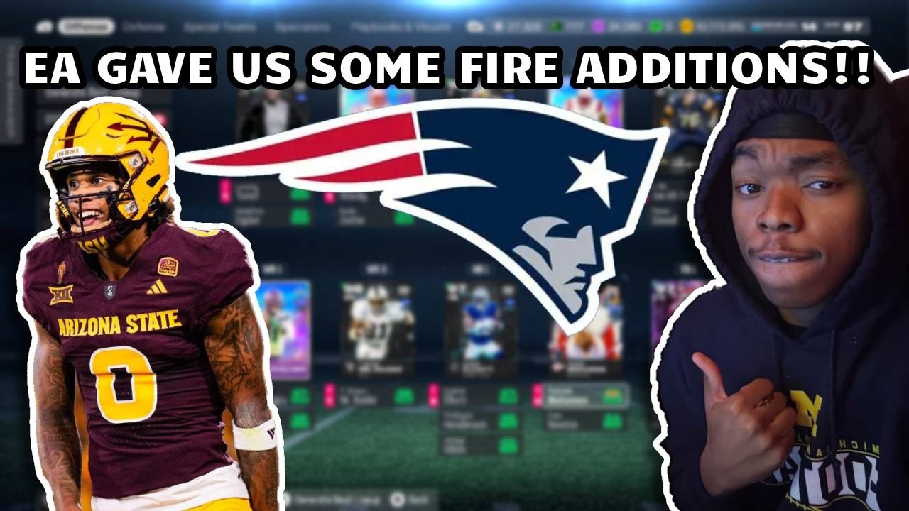 EA GAVE THE PATRIOTS THEME TEAM A NEW WR1!? (Madden 26) #madden26 #madden26ultimateteam #gg3squad