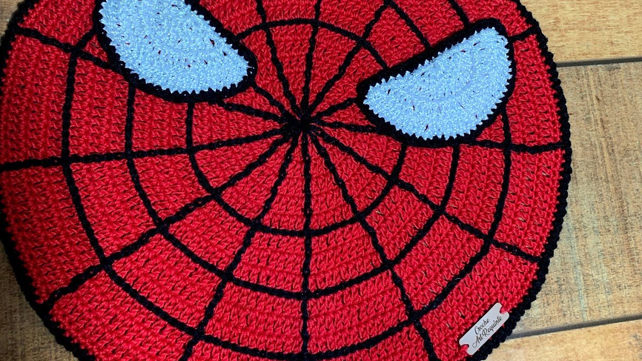 Sousplat kids de crochê com acabamento perfeito