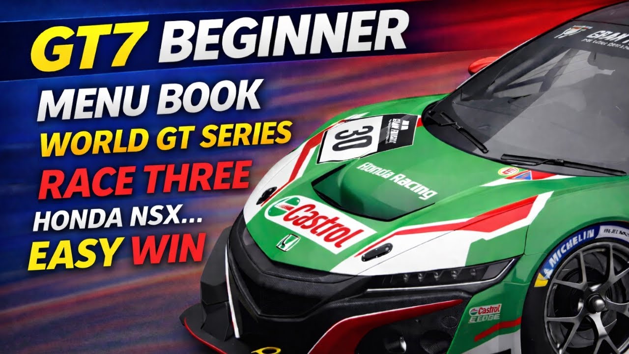 World GT Series – Race 3 | Big Crash, Still Won (GT7 Beginner Journey)