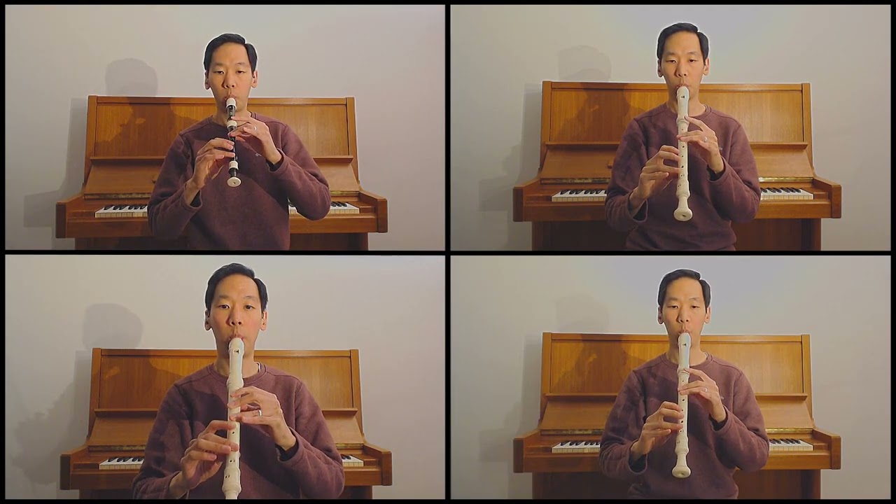 Viva la Vida (Coldplay) 4-part recorder cover