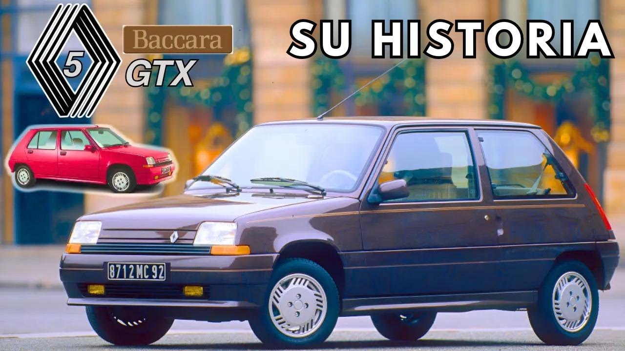 Renault 5 Baccara y GTX: El toque de lujo de los 80