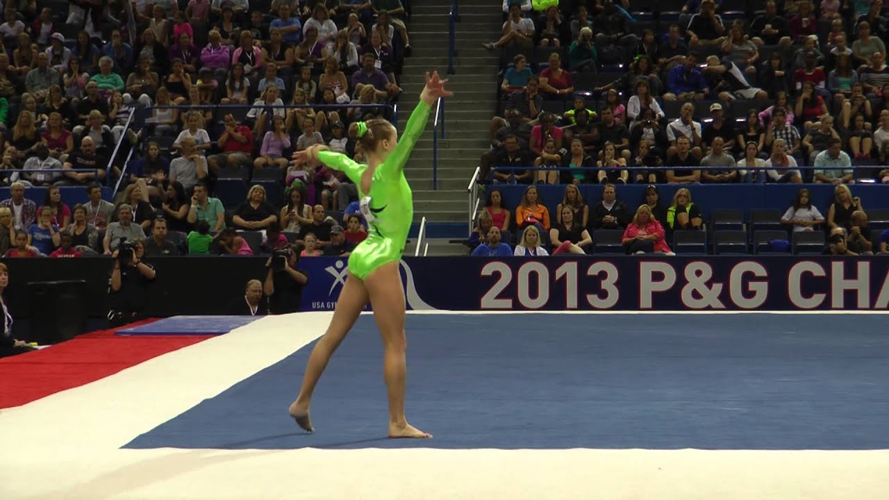 Madison Kocian - Floor Exercise - 2013 P&G Championships - Sr. Women - Day 1