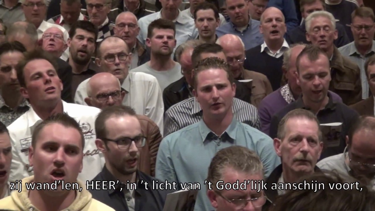 Psalm 89 vers 1, 3 en 7 (ritmisch) | Mannenzang Katwijk