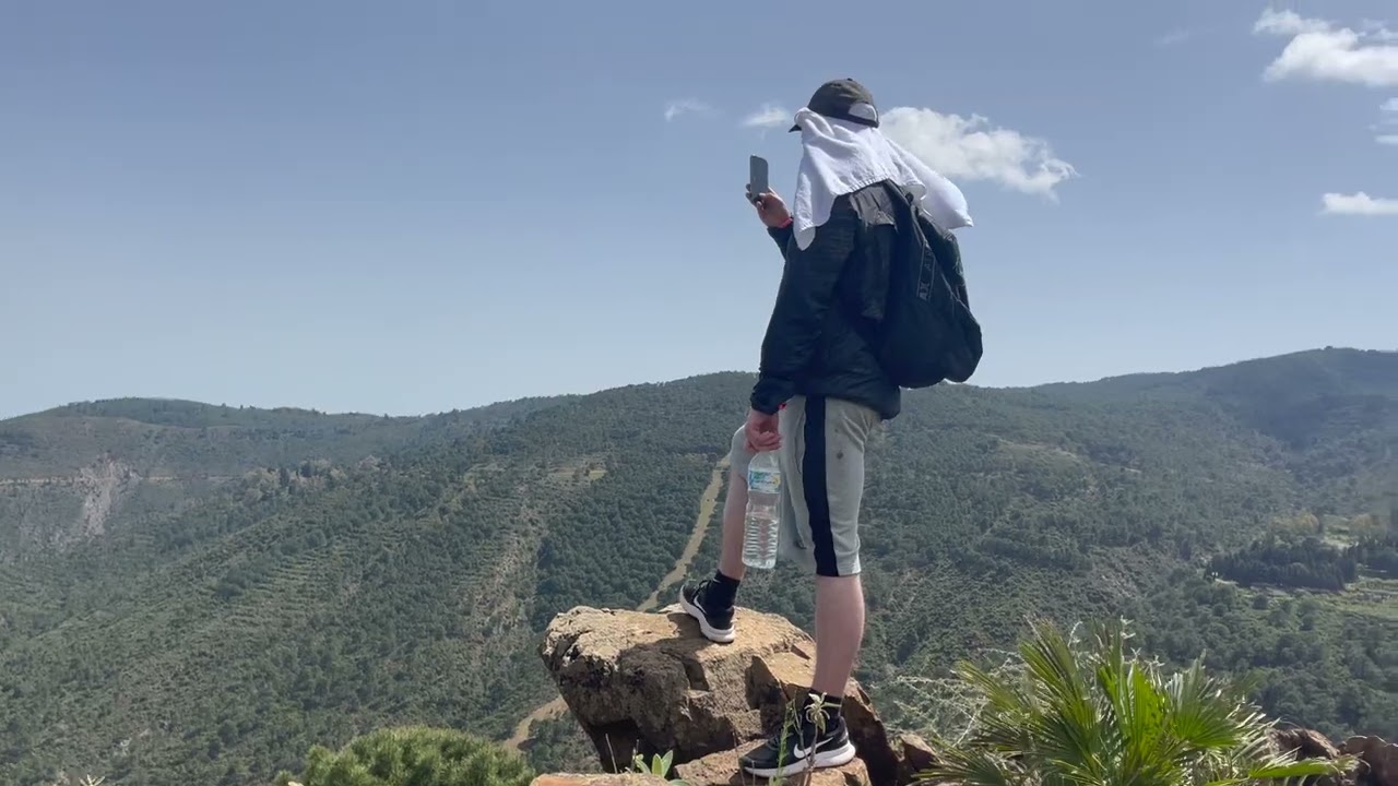 Trekking in Tolox, Malaga, ES. Beautiful scenery and Waterfalls, Last trek before cancer treatment 🙏