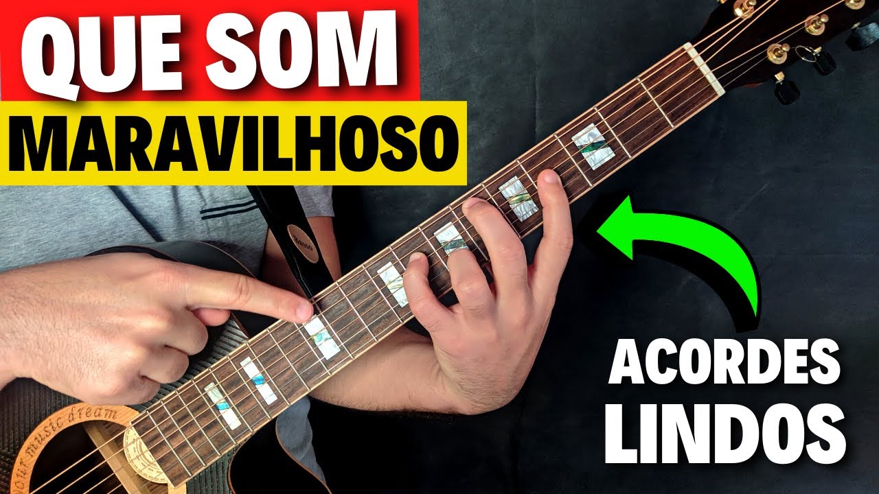 🎸Cansado de tocar E, B, C#m, A? AGORA VAI FICAR MAIS DIVERTIDO! Faça esses arranjos LINDOS🔥