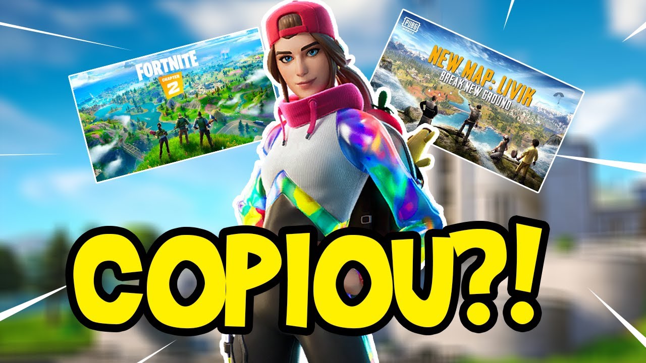 O DIA QUE PUBG COPIOU FORTNITE, A VIRADA DE JOGO!