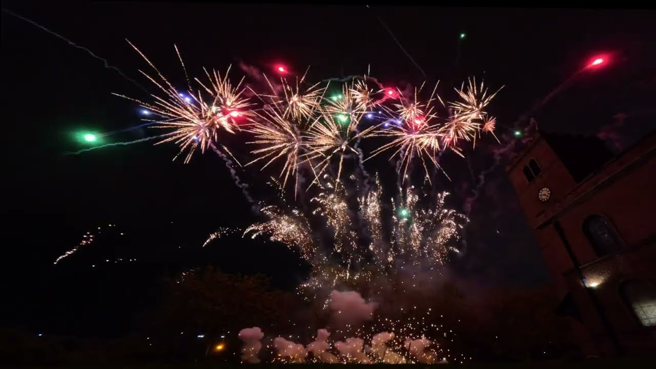 Liverpool Fireworks @ St James In The City - 3rd Nov 2024 [4K UHD]