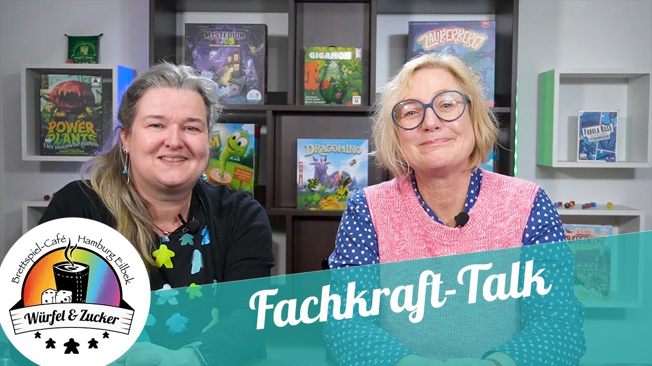 Talk über die Fachkraft für Gesellschaftsspiele - Brettspielakademie