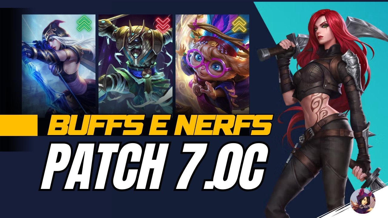 NOTAS DA ATUALIZAÇÃO 7.0C - WILD RIFT