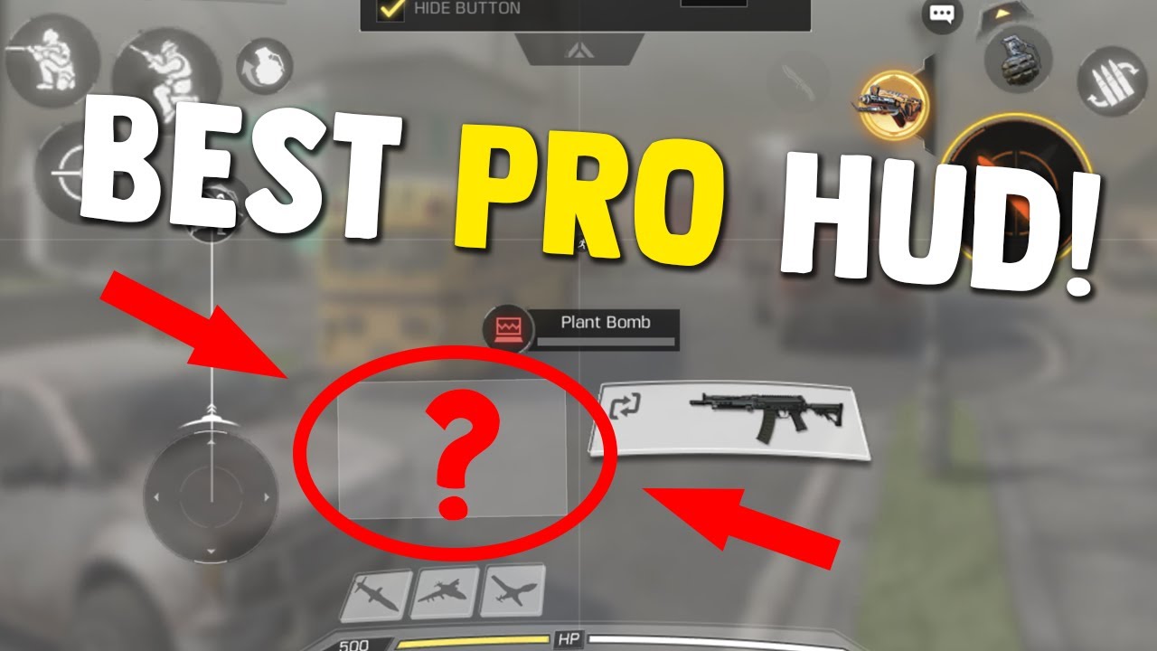 BEST PRO PLAYER HUD for COD Mobile! (How to find your HUD)