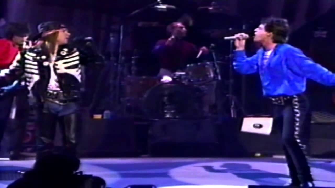 Salt Of The Earth - Rolling Stones ft Axl Rose And Izzy Stradlin (1989)