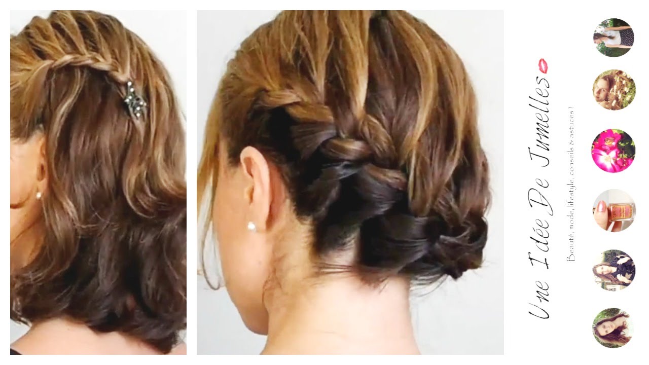 2 COIFFURES CHEVEUX COURTS À MI-LONGS (spécial tresse).