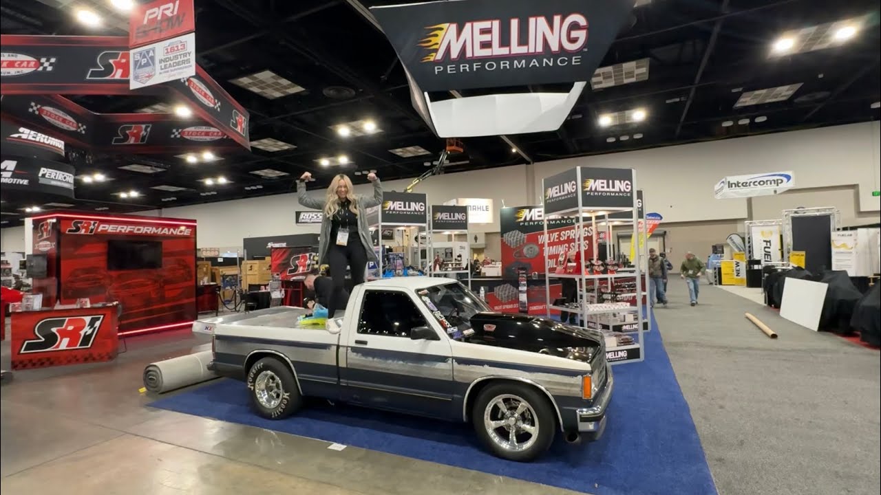 BILLY THE KID’S S-10 IS AT PRI?  The STRUGGLE to get READY for INDY’S PREMIERE TRADE SHOW!