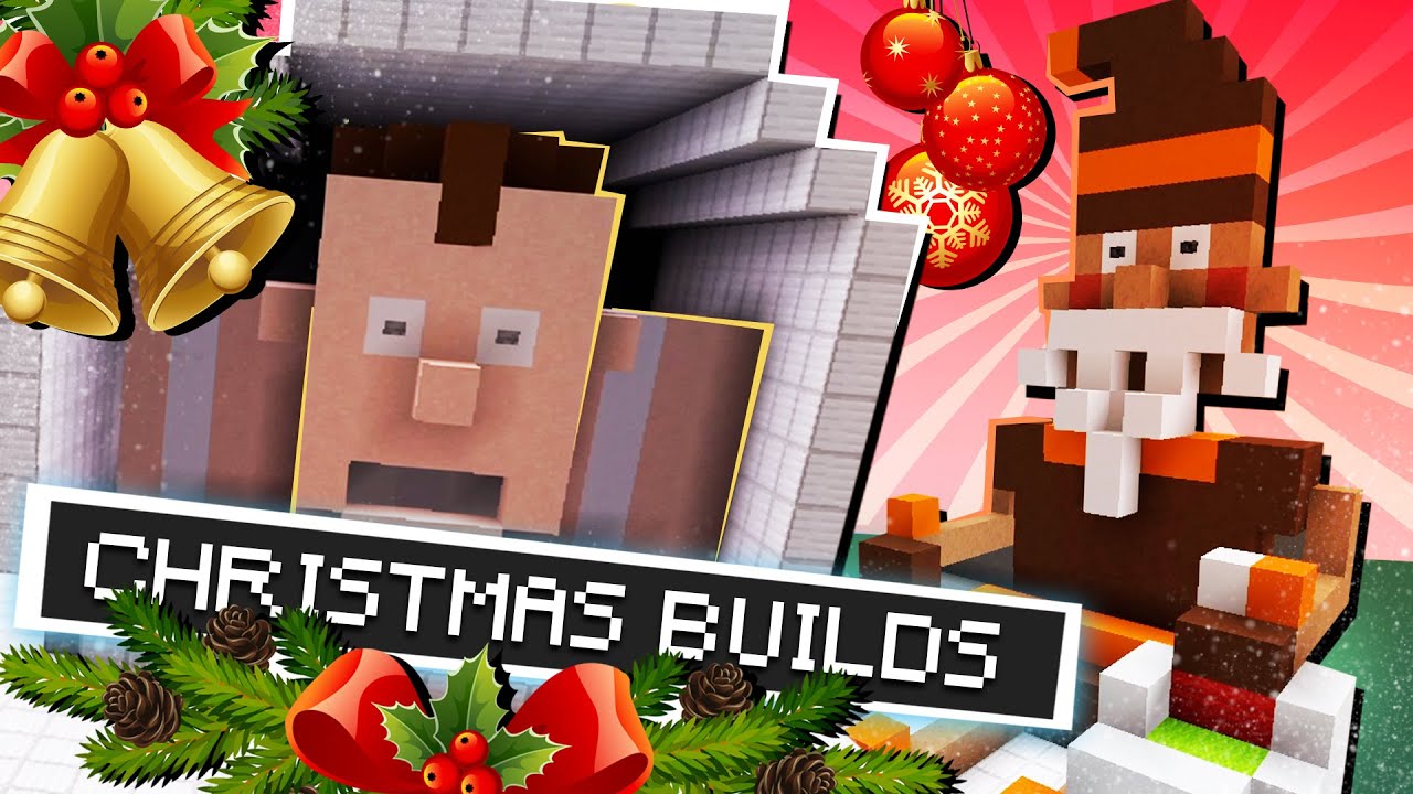 Weirdest Christmas Builds Ever | Minecraft Gartic Phone Challenge