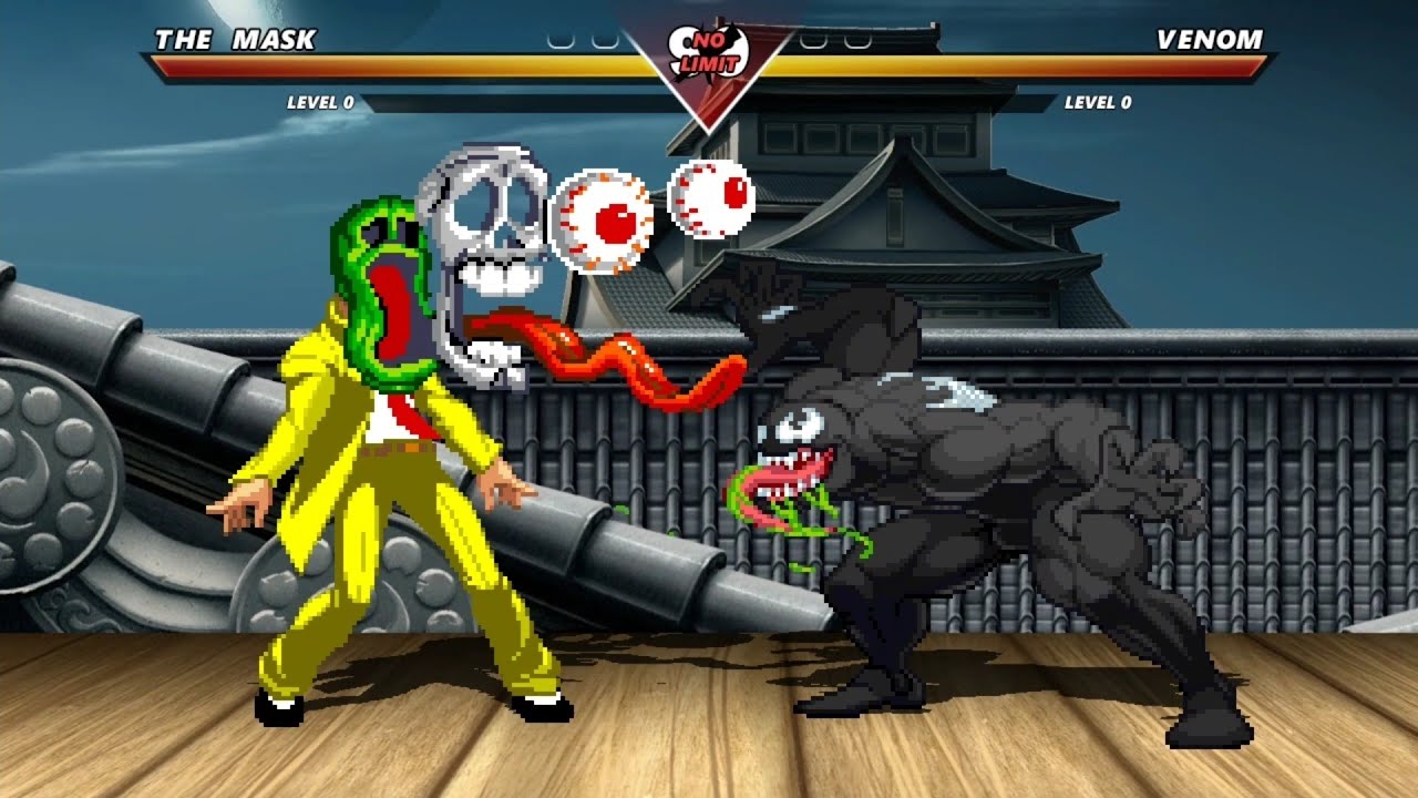 The Mask Vs Venom - Highest Level Incredible Epic Fight!