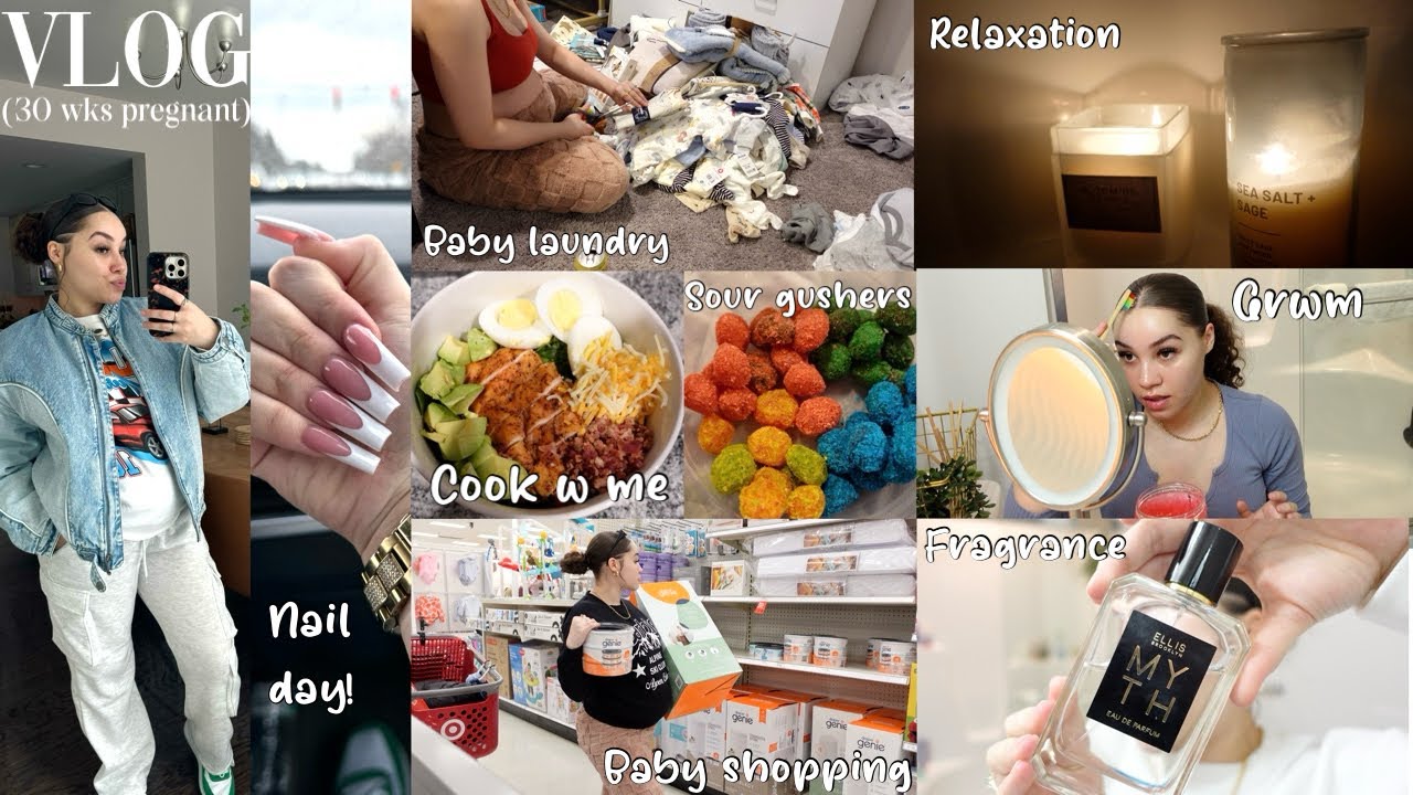 VLOG - nesting + nail day + homemade aqua fresca + armpit hygiene + grwm + yap session + etc.