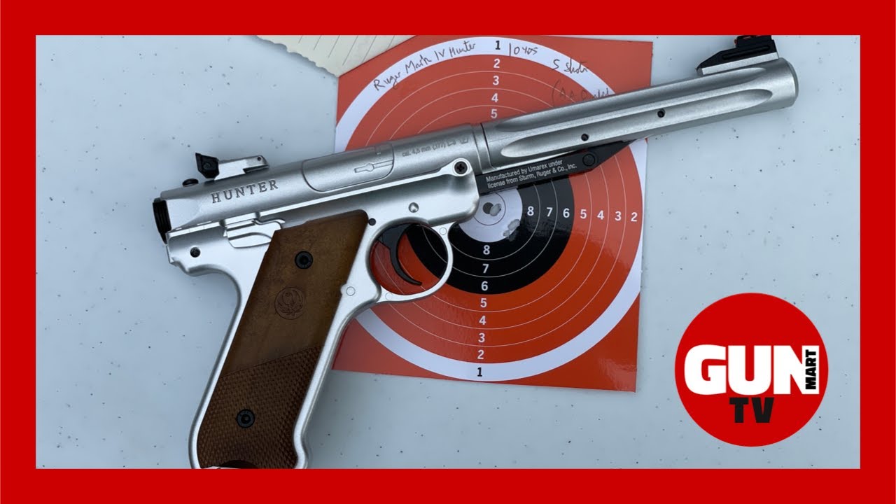 ТЕСТ ОРУЖИЯ: Umarex Ruger Mk IV Hunter, пневматический пистолет с переломным стволом