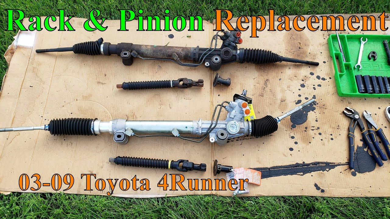 How to Replace Rack & Pinion 03-09 Toyota 4Runner