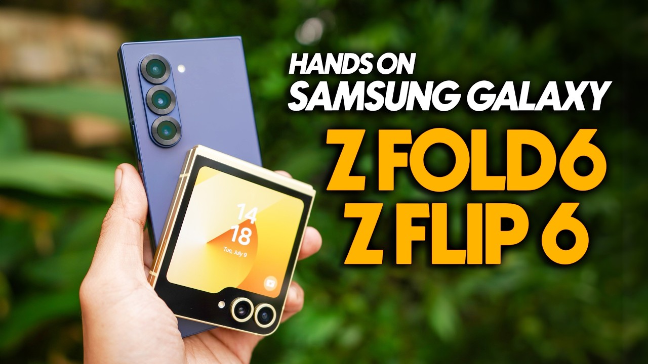 Hands-on Nyobain Samsung Galaxy Z Fold 6 dan Galaxy Z Flip 6