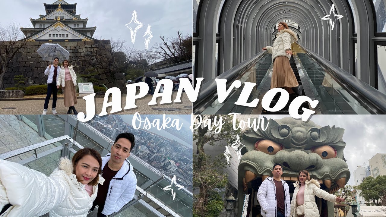 JAPAN TRAVEL VLOG 2024: Osaka Castle, Umeda Sky Building, Koji Kinutani Tenku Museum | Gare & Loy