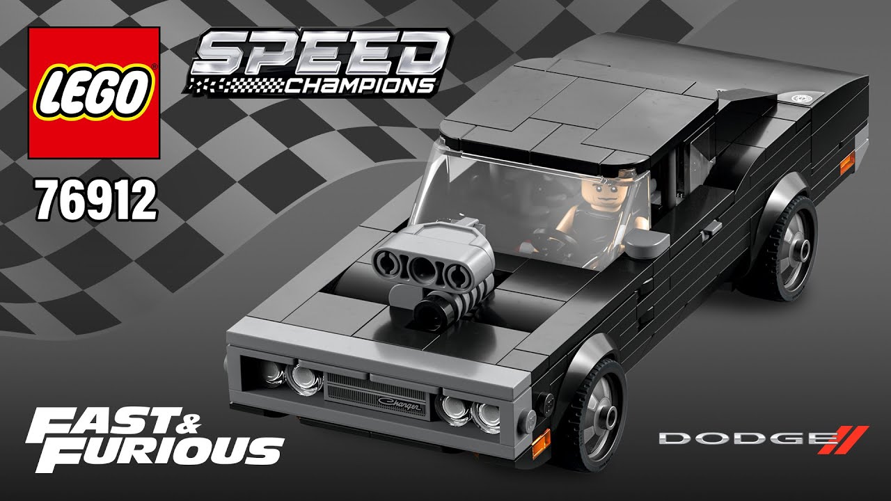 Инструкции по сборке LEGO® Speed ​​Champions Fast & Furious Dodge Charger R/T 1970 года (76912) [...