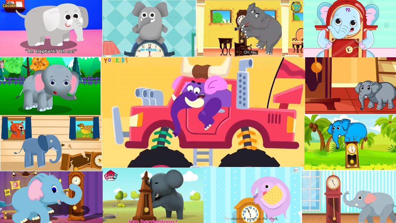 HICKORY DICKORY DOCK ELEPHANT 🐘 TRIP 