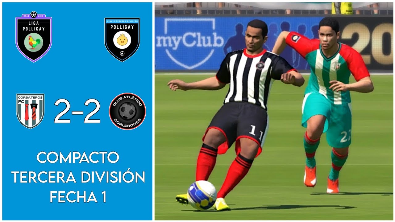 Club Corbateros 2-2 Corlerones II Liga Polligay C, Fecha 1