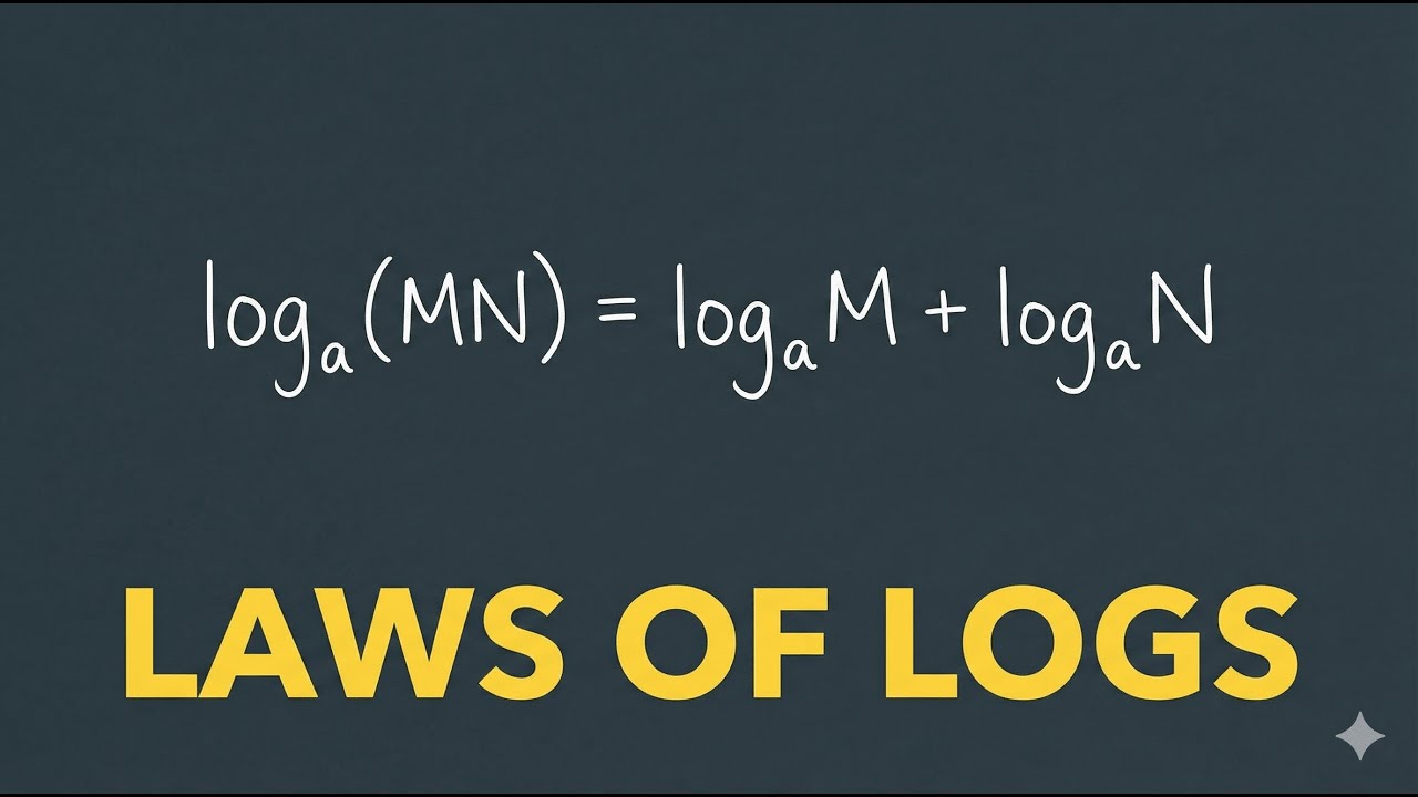A Level Math's | Laws of Logarithms Part 2 | Product, Quotient & Power Rules – Edexcel & IGCSE 9709