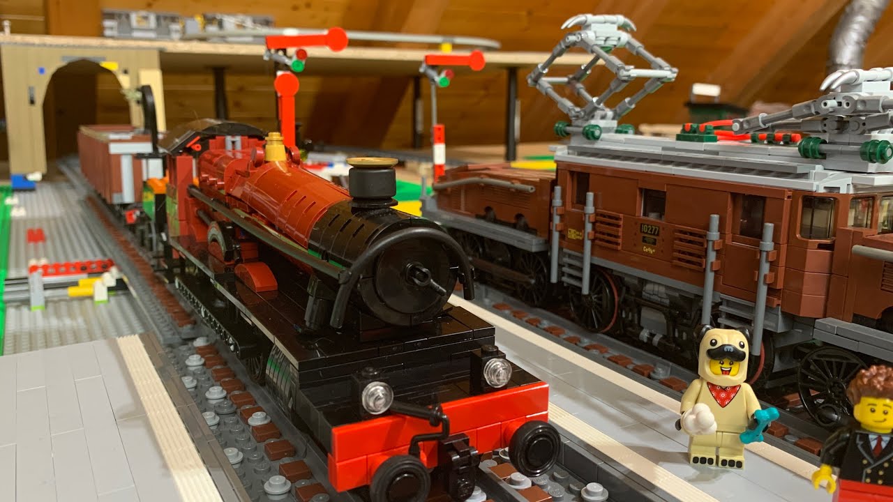 LEGO City Functional Railway Details & Small Train Crash