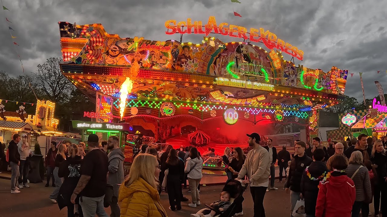 Schlager Express - Dreßen | [Showfahrt] Offride/POV | Krefeld Sprödental 2024 | 🎡4K/UHD