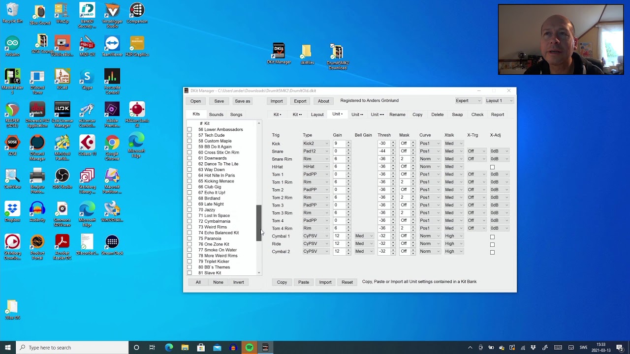 DrumIt Manager Basics - Import 2box settings & sounds.
