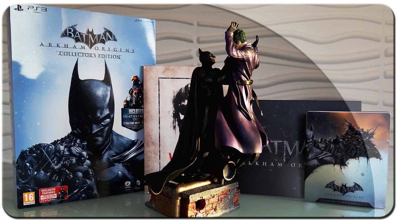 Batman: Arkham Origins - Edycja Kolekcjonerska - Collector's Edition - Unboxing - Joker & Batman