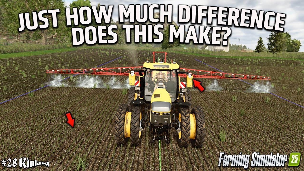 WHAT WILL OUR FERTILISER TESTS TELL US?! EP #28 (KINLAIG) Highlands Fishing Farming Simulator 25