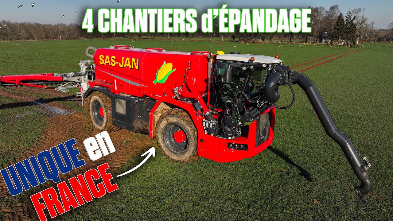 🇫🇷UNIQUE en FRANCE : VERVAET QUAD 550⚫GARANT BLACK 🐷 MÉTHANISATION🤠JEANTIL 20m3 🎥VOGELSANG
