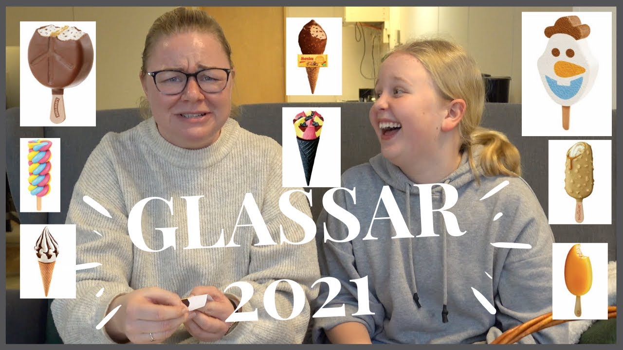 Testar Årets Glassnyheter från GB 2021