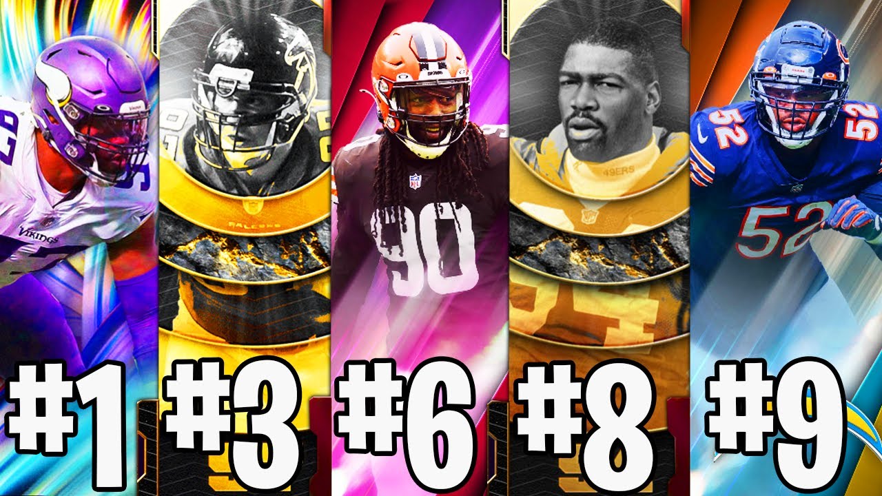 THE TOP 10 PASS RUSHERS IN MUT!
