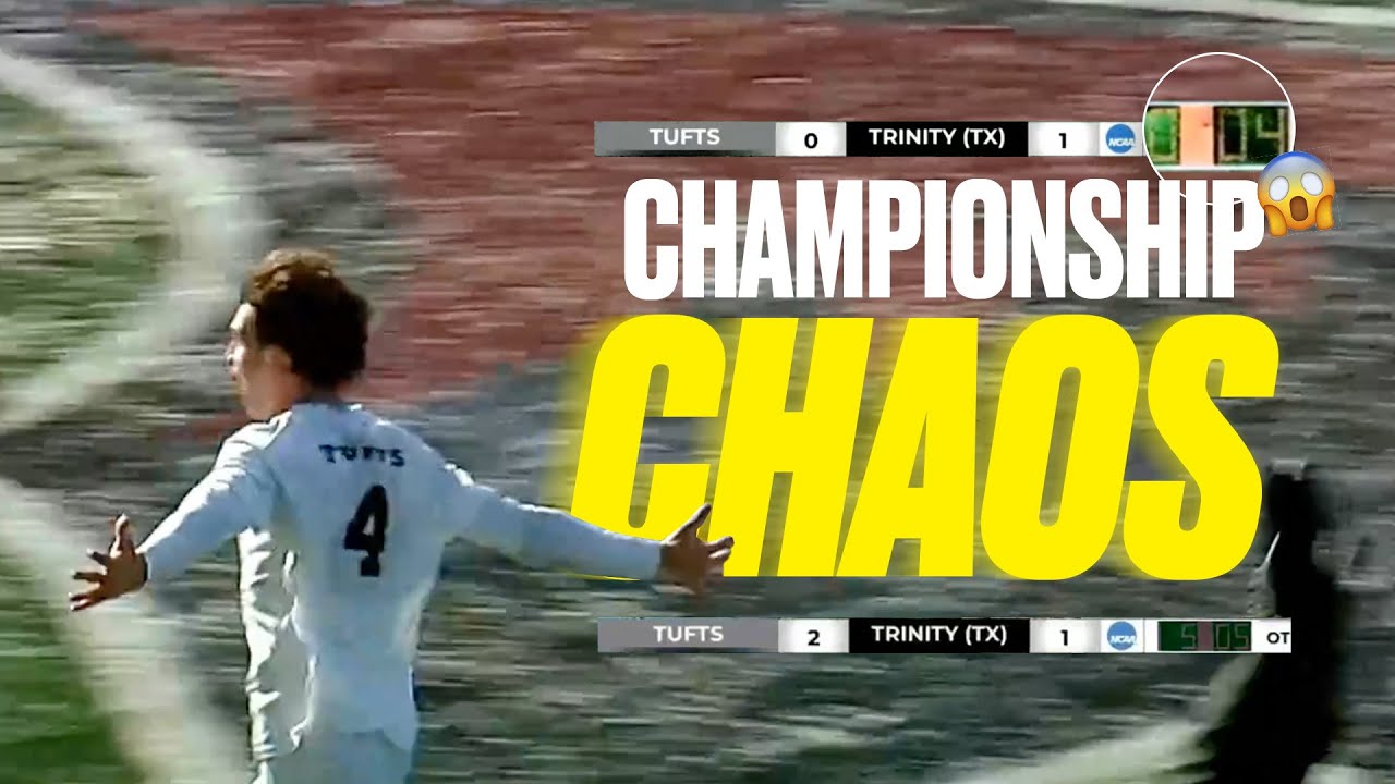 ELECTRIC FINISH in DIII men's soccer championship: Last-second goal sets up OT winner