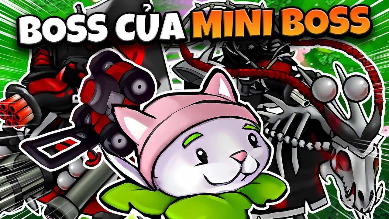 Plants Vs Zombies RH FUSION VIỆT HÓA - CUỒNG CHIẾN MINI BOSS CÙNG BOSS MÈO CẮT CỎ FUSION 3.0