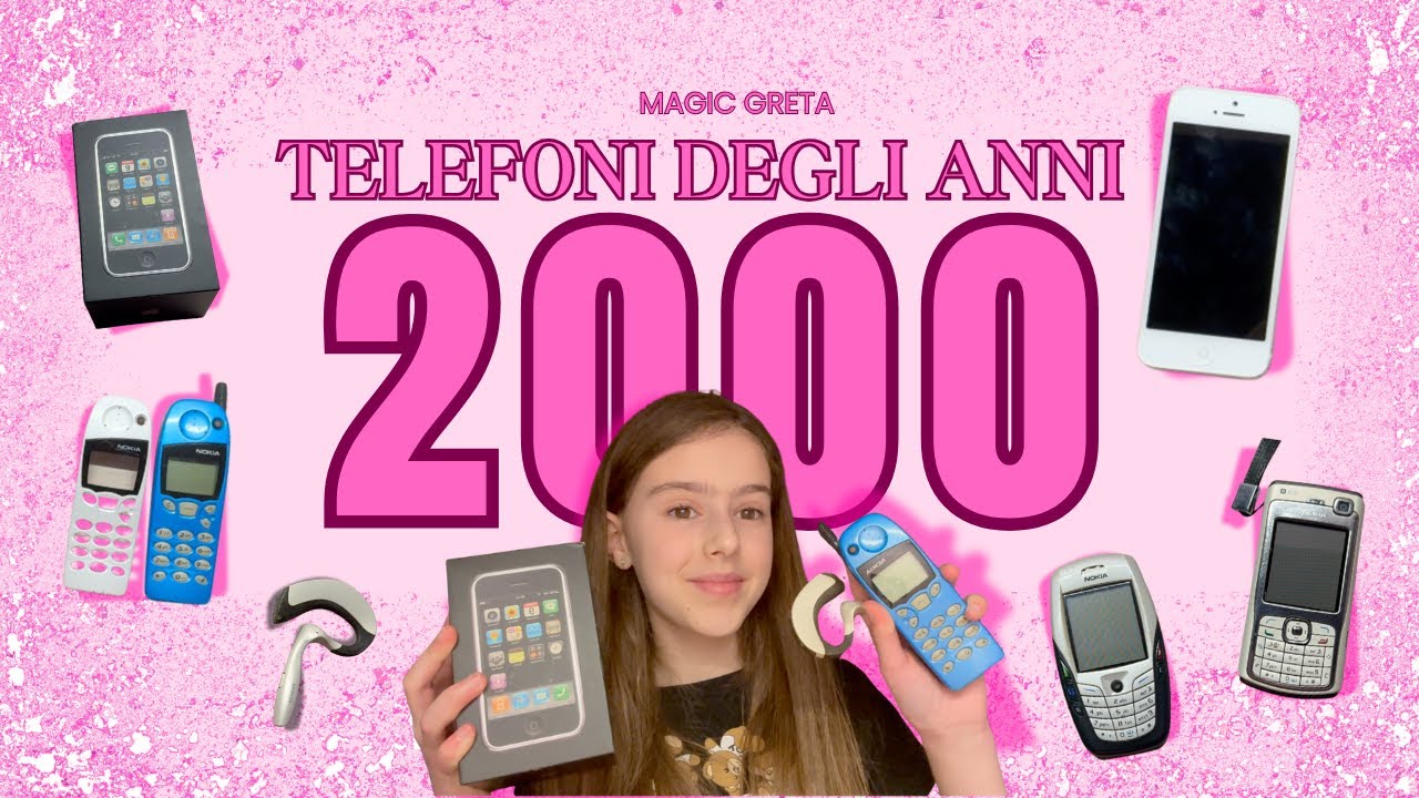 ALCUNI TELEFONI DEGLI ANNI 2000!🫶🏻