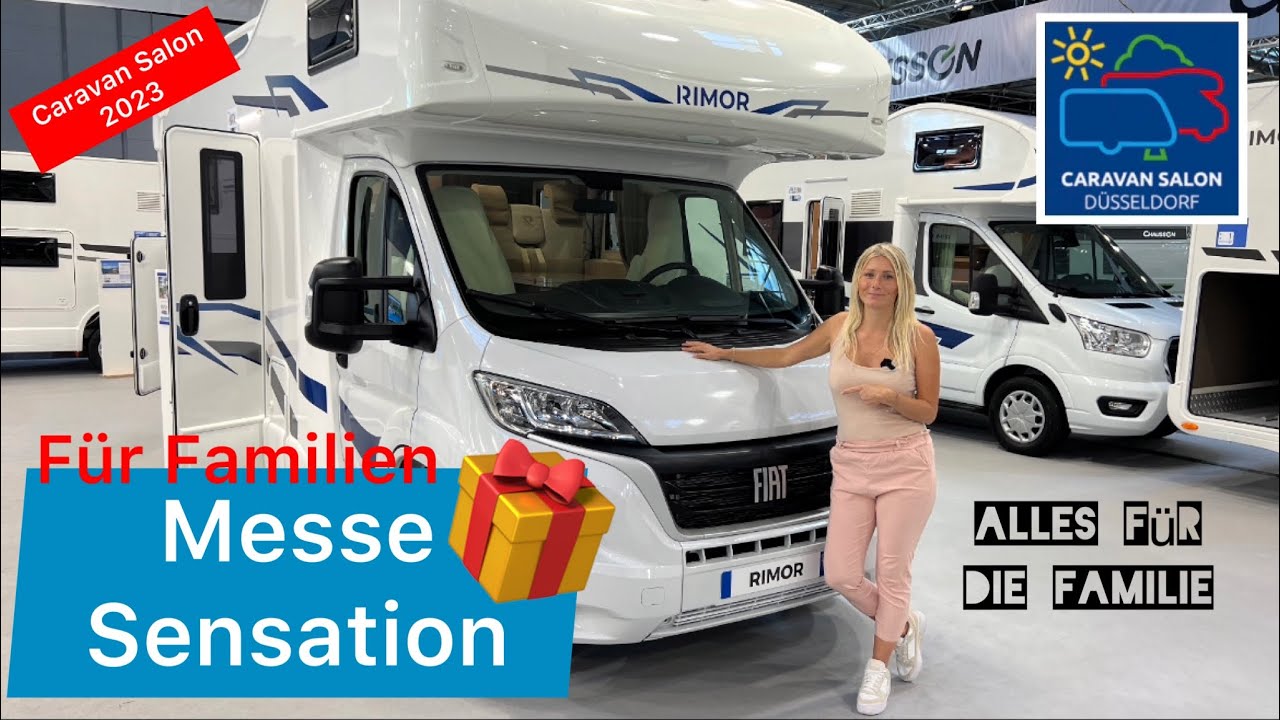 5/10 Fahrzeugen sind Alkoven 👍 Rimor Super Brig 695 TC | Caravan Salon 2023