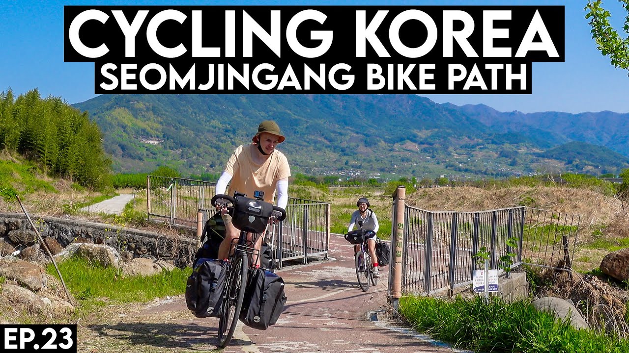 Cycling Korea Ep.23 🇰🇷 Seomjingang Bike Path Finish and Four Rivers Trail Start